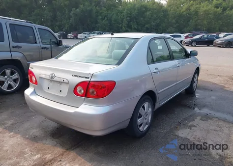 2007 Toyota Corolla Le из США, поврежденный, VIN JTDBR32E970110984